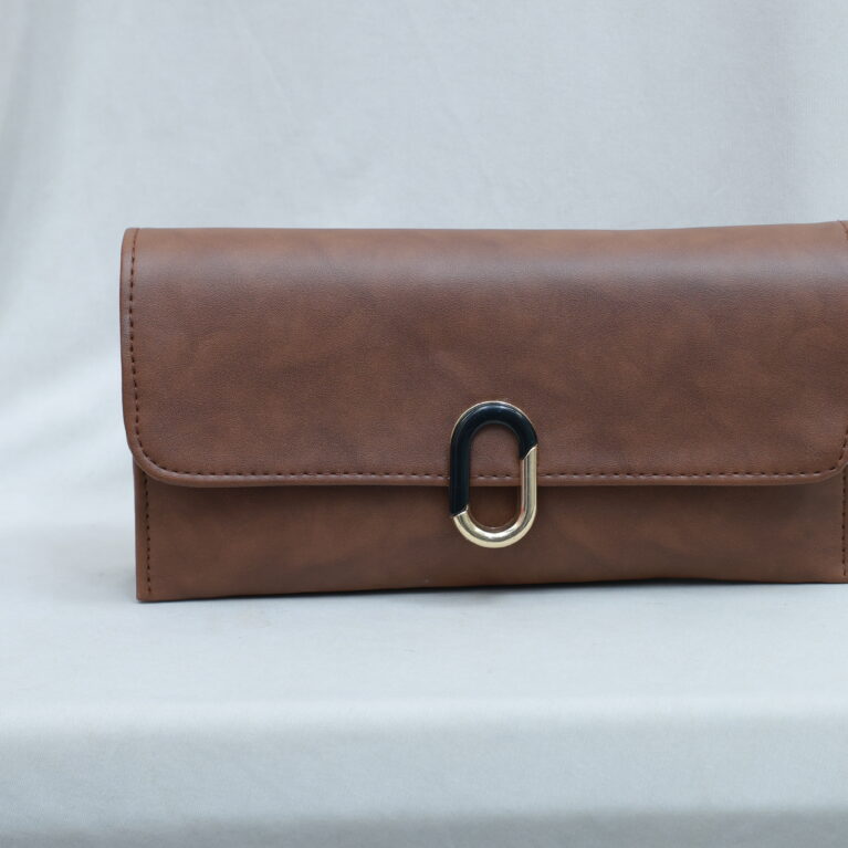 Triple Partition Oval Sling(Brown)