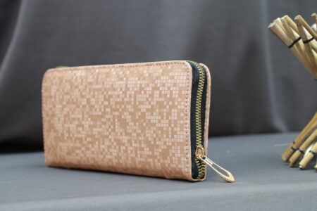 Big Zipper Hand Wallet(Beige)