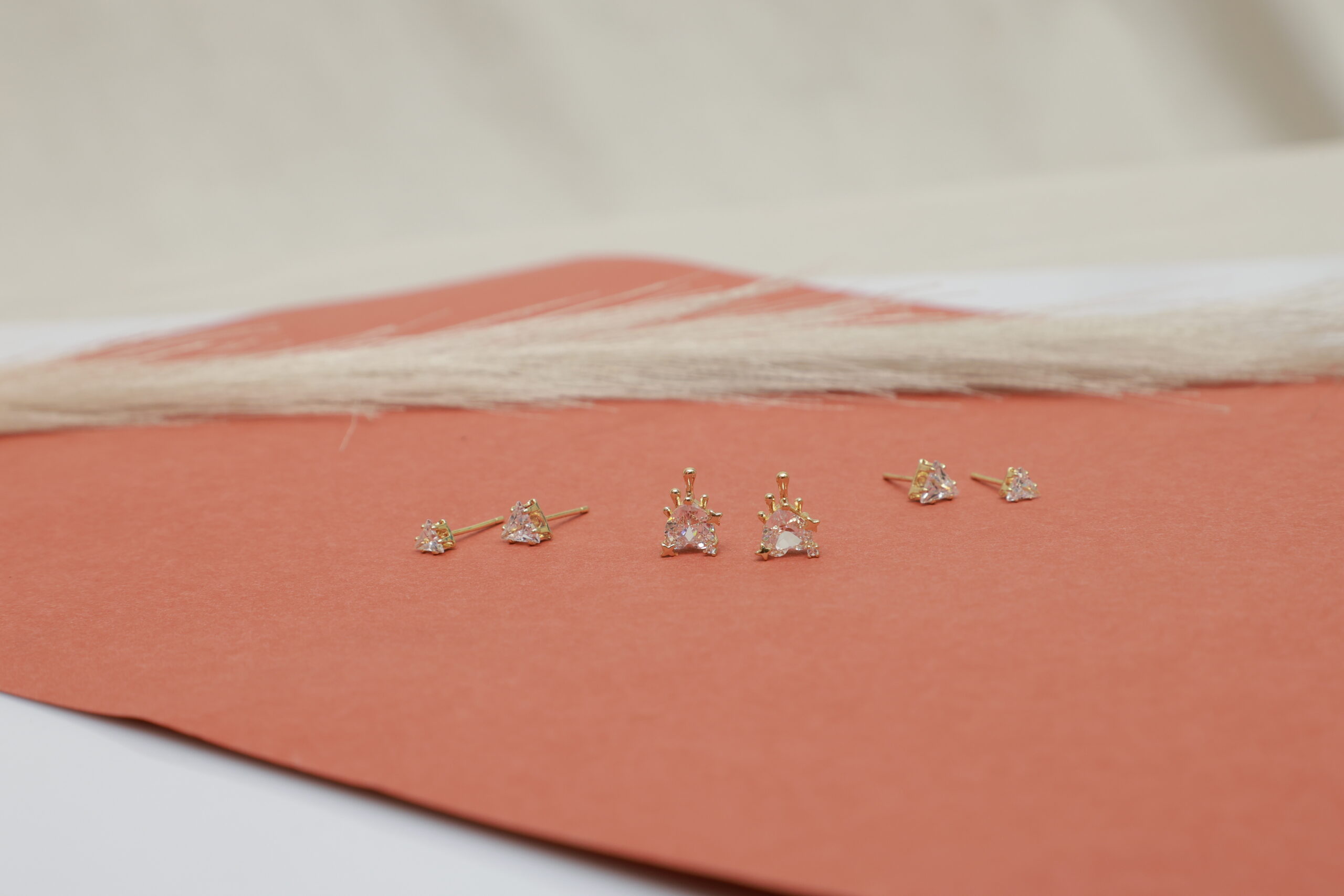 Anti Tarnish 3 Earring Set