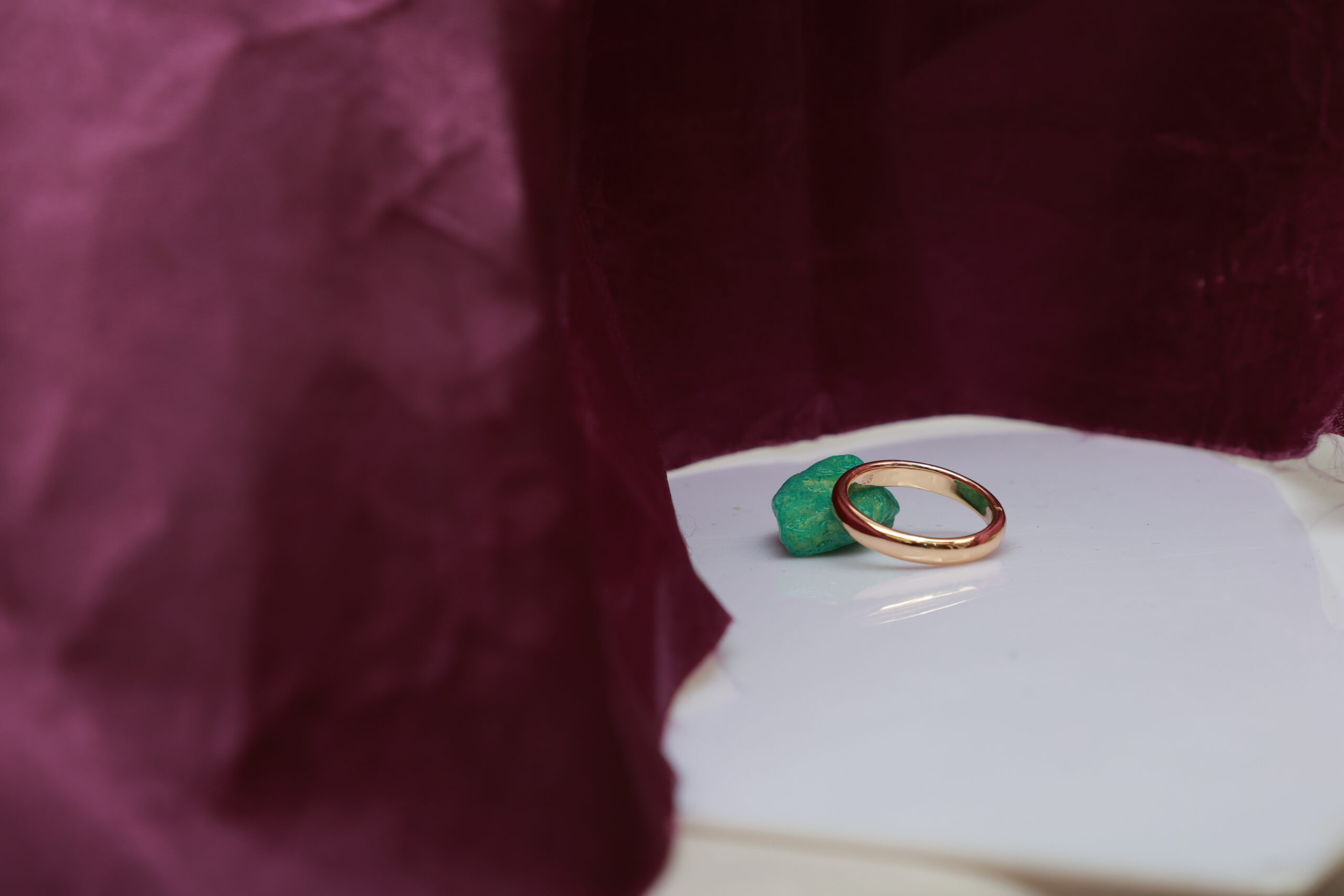 Anti Tarnish Plain Ring