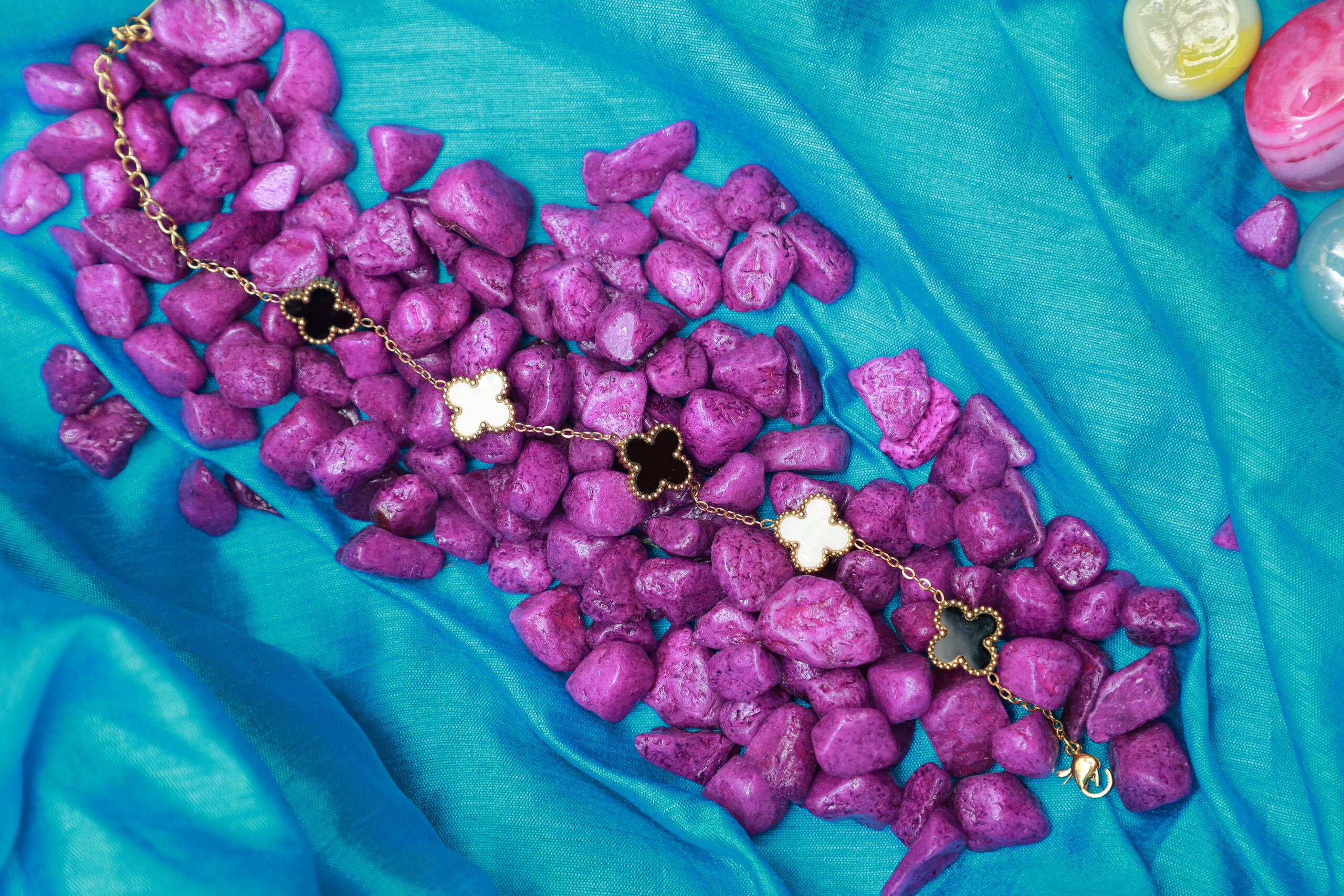 Anti Tarnish Clover Bracelet